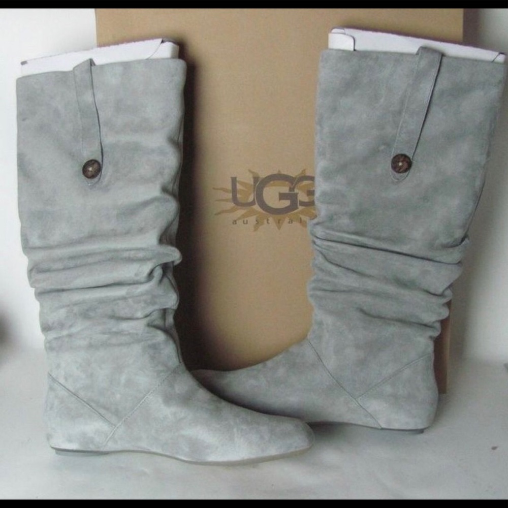 UGG Highkoo Suede knee high boots